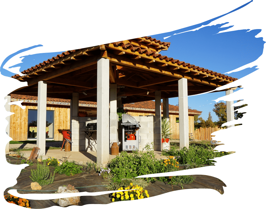 Bâtiment en bois