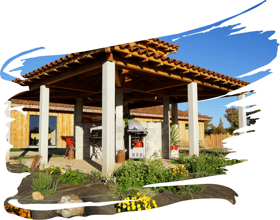 Bâtiment en bois